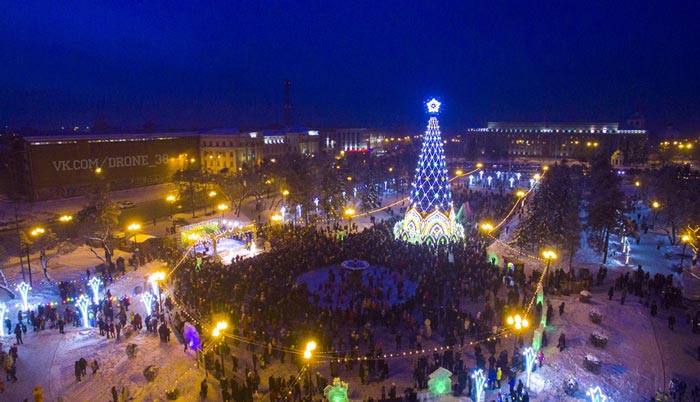 Новый Год Иркутск Фото Новый Год Иркутск Фото