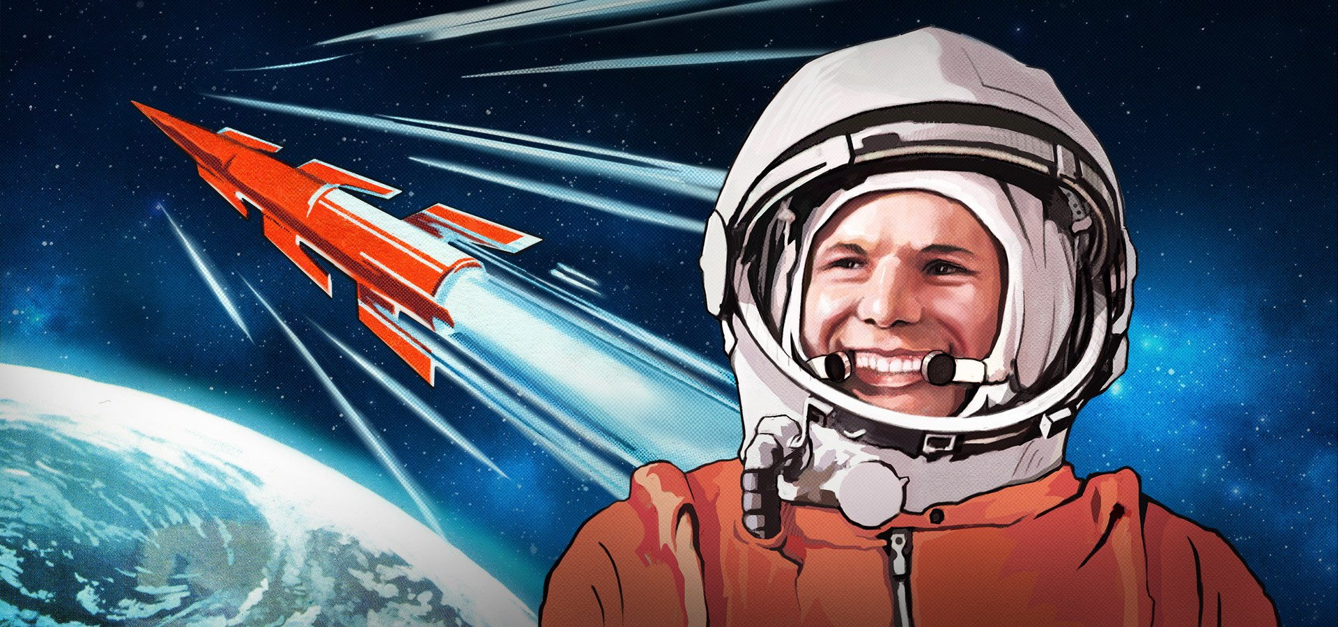 60 Лет полету в космос Юрия Гагарина