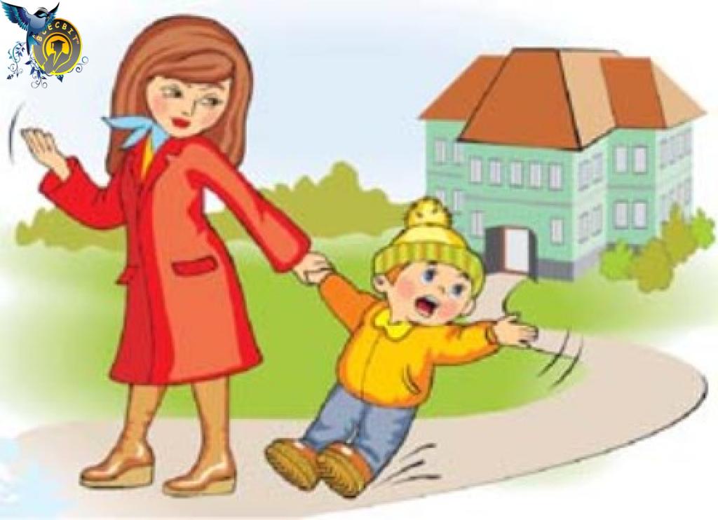 Пап пошли домой. Иллюстрации для детей по дороге в детский сад. Родители ведут детей в детский сад. Мама забирает из садика. Дети идут в сад.