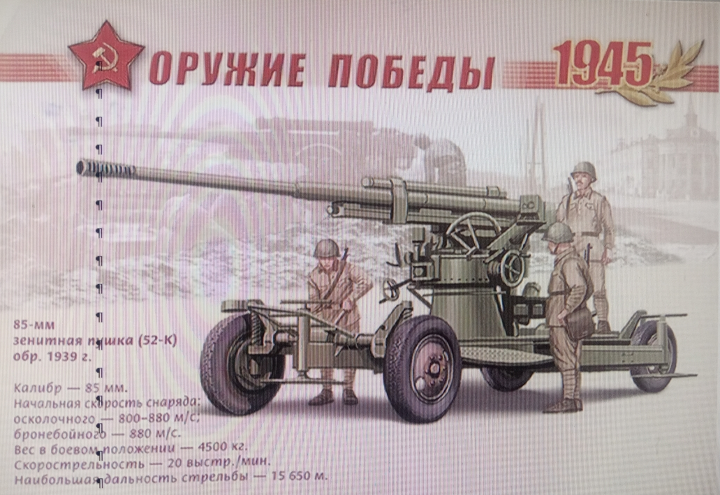 Оружие вов 1941 1945 картинки с названиями для детей